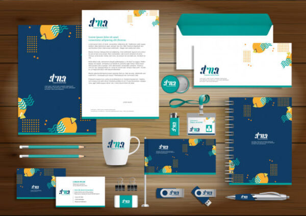 business card, letterhead, envelope and stationery