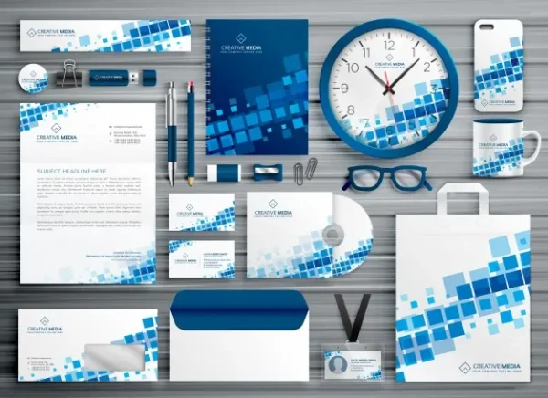 business card, letterhead, envelope and stationery