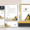 business card, letterhead, envelope and stationery business card, letterhead, envelope and stationery