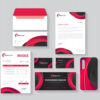 business card, letterhead, envelope and stationery business card, letterhead, envelope and stationery