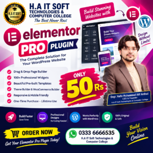 Elementor Pro Plugin – WordPress Website Builder
